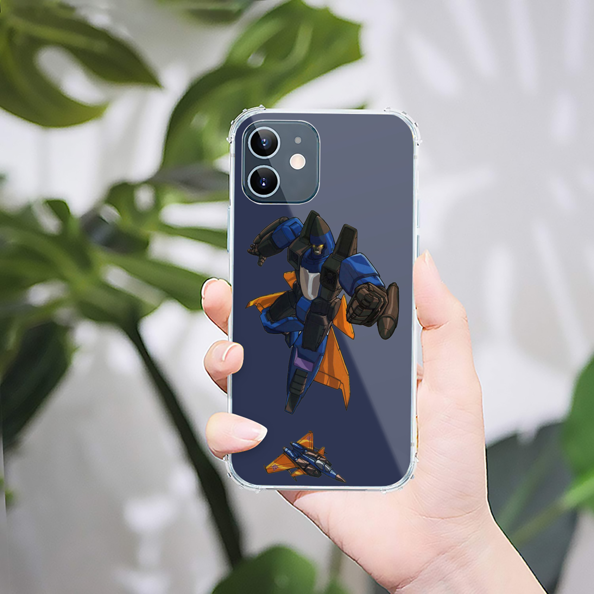 （画像用）  【iPhone 12シリーズ対応】透明スマホケース（クリアソフトケース）